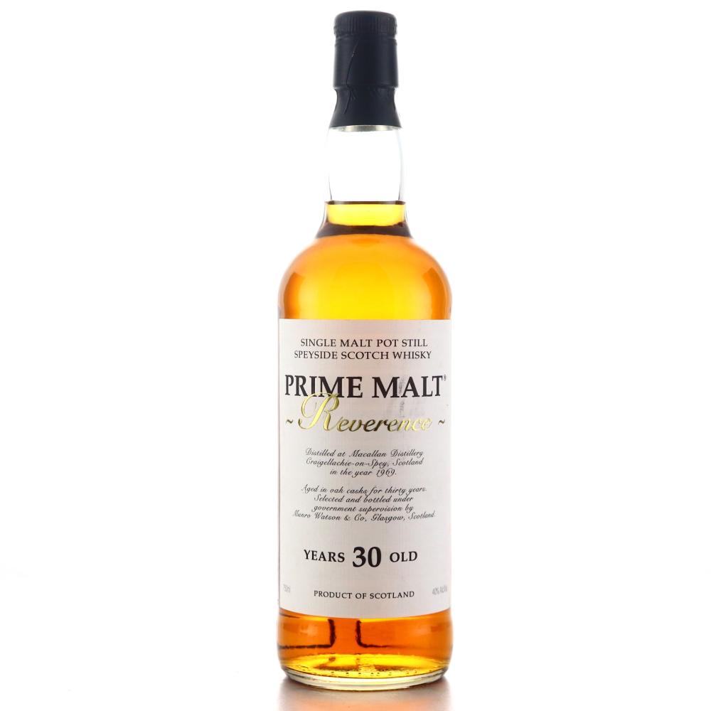 Macallan 1969 Prime Malt Reverence 30 Year Old 75cl / US Import