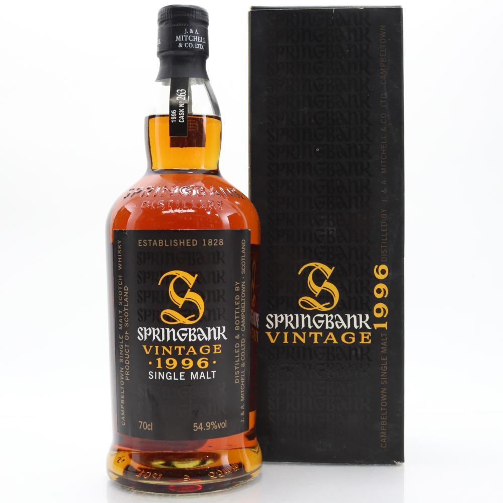 Springbank 1996 Vintage Single Cask #263 / Hanseatische Weinhandelsgsellschaft