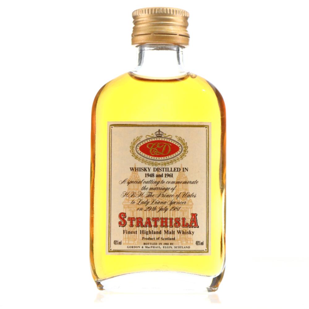 Strathisla 1948/1961 Gordon and MacPhail Royal Marriage Miniature