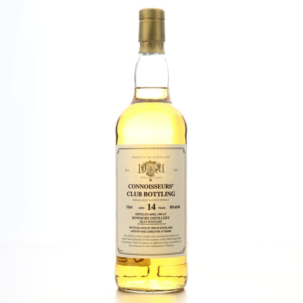 Bowmore 1990 D&M 14 Year Old 75cl / US Import