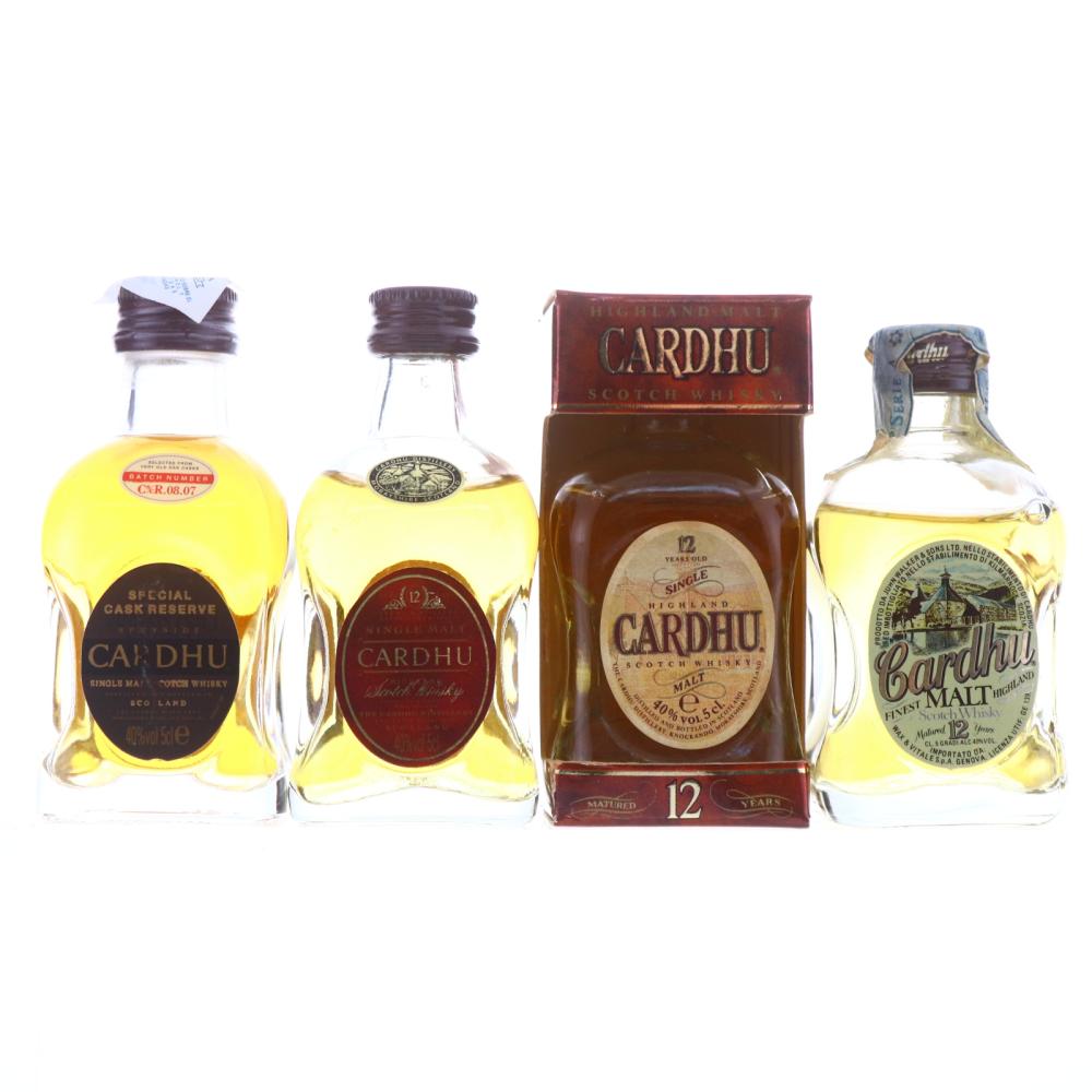 Cardhu Miniatures x 4
