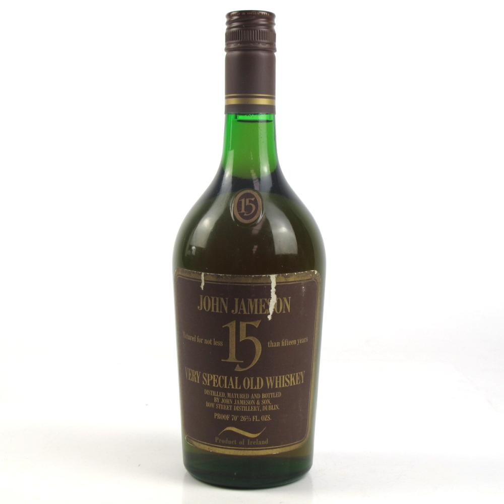 Jameson 15 Year Old Very Special Old Whiskey 1970s