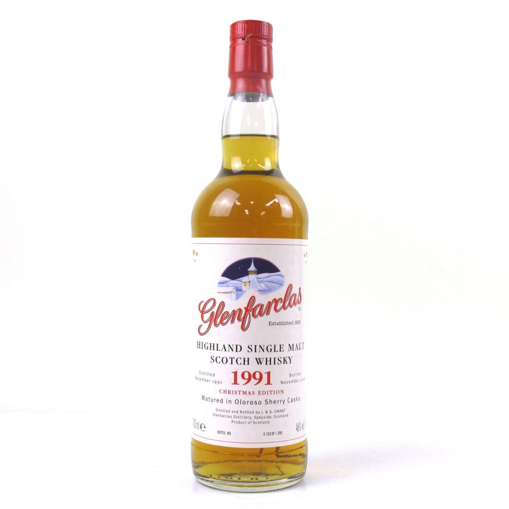 Glenfarclas 1991 Sherry Cask 24 Year Old / Christmas Edition