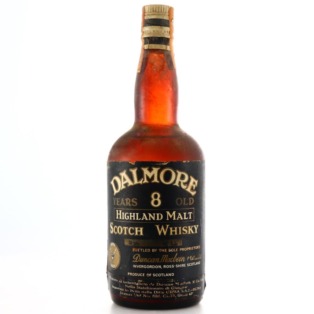 Dalmore 8 Year Old 1960s