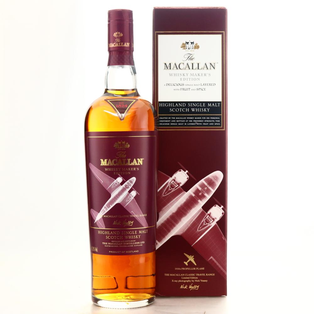 Macallan Whisky Makers Edition 1930s Propeller Plane