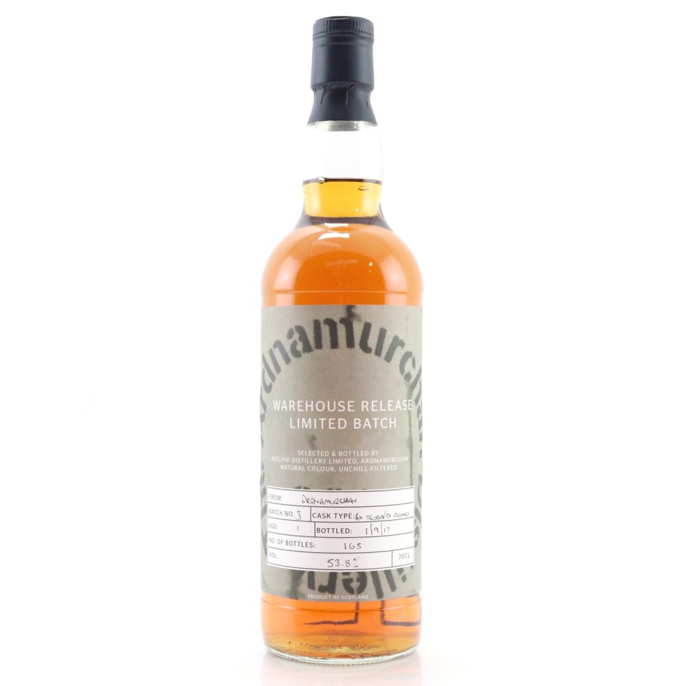Ardnamurchan 1 Year Old Spirit Warehouse Release Batch #3