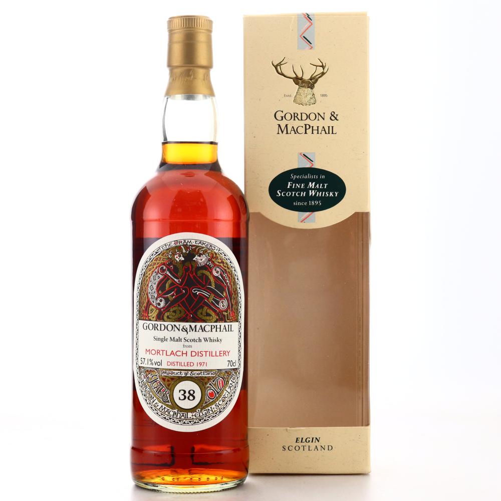 Mortlach 1971 Gordon and MacPhail 38 Year Old 'Book of Kells'