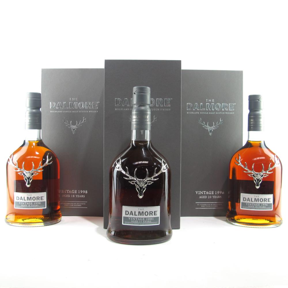 Dalmore Vintage 1996, 1998 & 2001 3 x 70cl / Port Finish