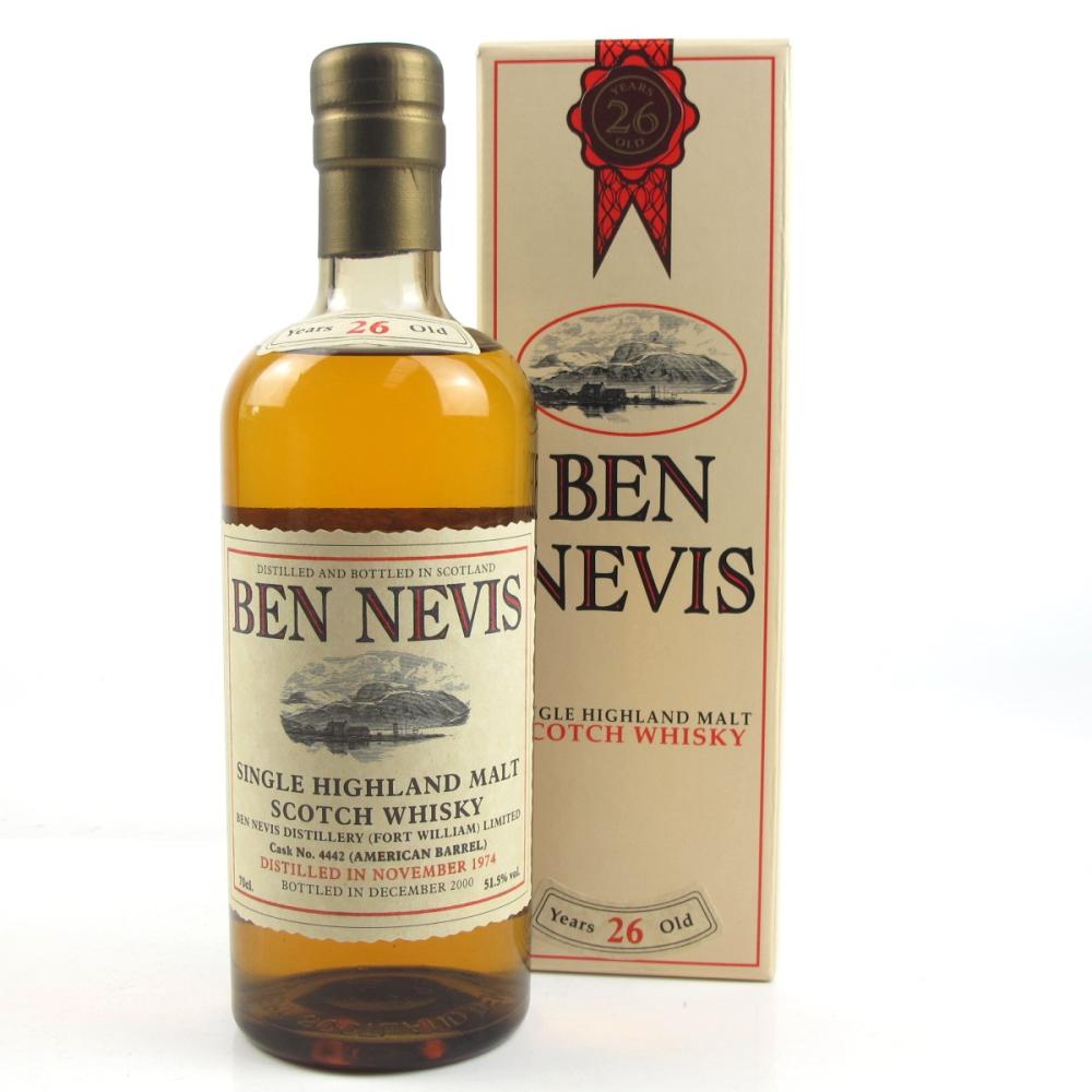 Ben Nevis 1974 Single Cask 26 Year Old