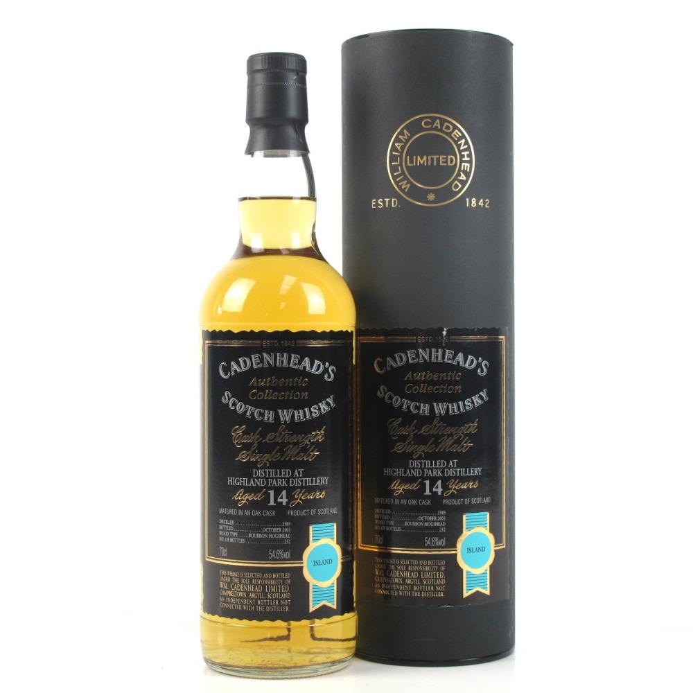 Highland Park 1989 Cadenhead's 14 Year Old