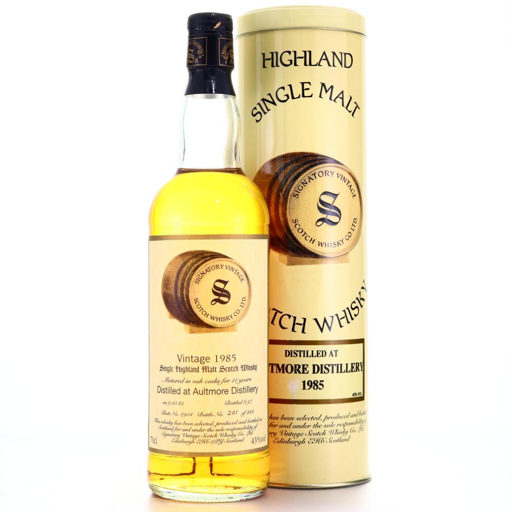 Aultmore 1985 Signatory Vintage 11 Year Old