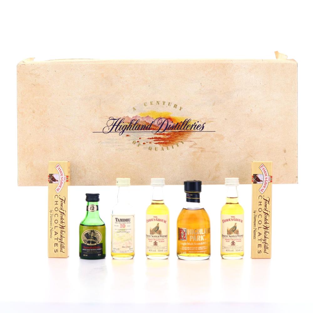 Highland Distilleries Century of Quality Miniatures x 5