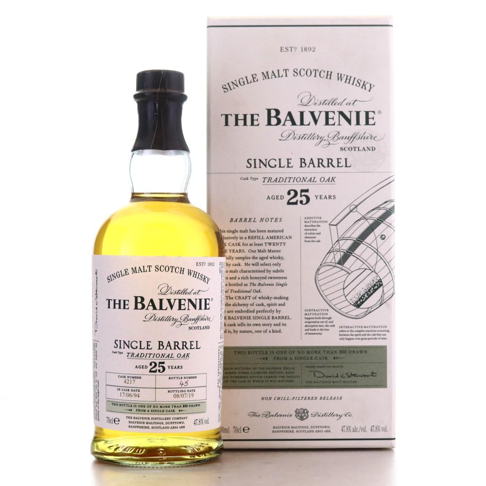 Balvenie 1994 Traditional Oak Single Barrel 25 Year Old #4217