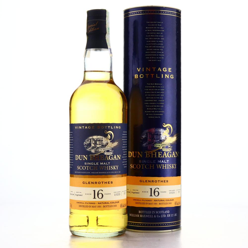 Glenrothes 1991 Dun Bheagan 16 Year Old