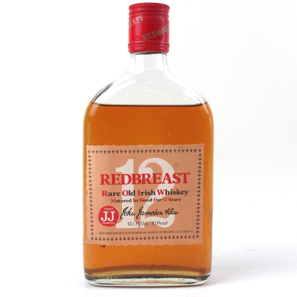 Redbreast 12 Year Old 1970s 13.5 Fl Ozs