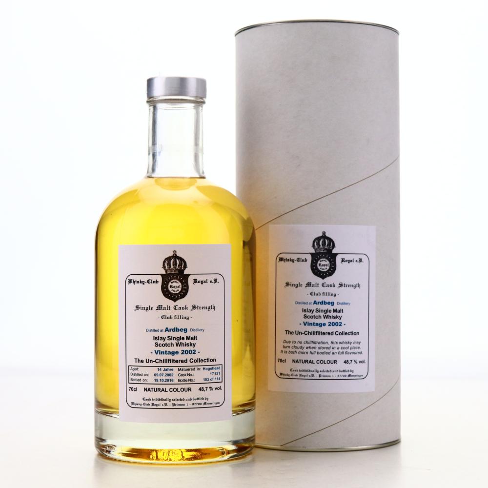 Ardbeg 2002 Whisky Club Royal 14 Year Old