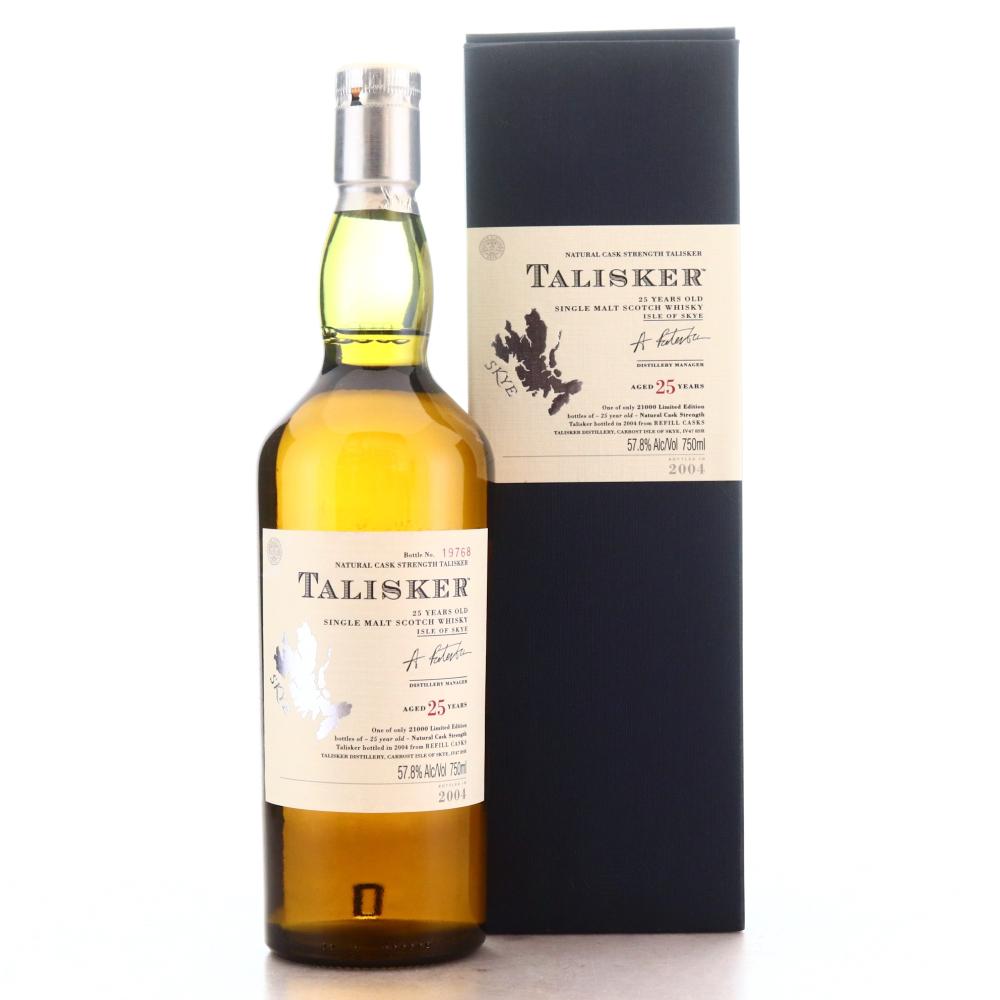Talisker 25 Year Old 2004 Release 75cl / US Import
