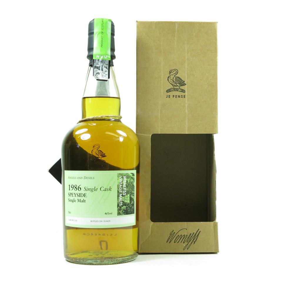 Angels And Devils Wemyss 1986 Single Cask 