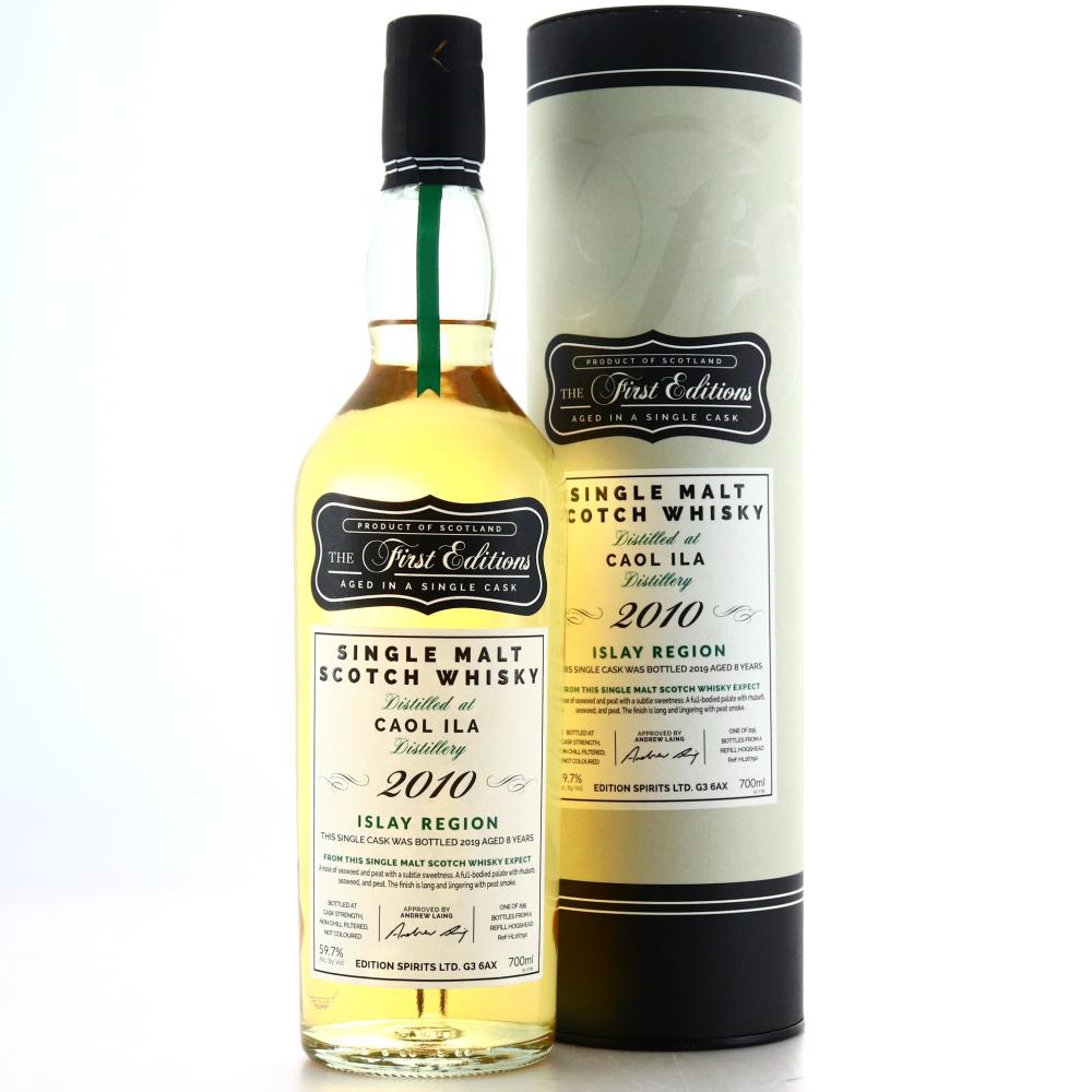 Caol Ila 2010 Edition Spirits 8 Year Old