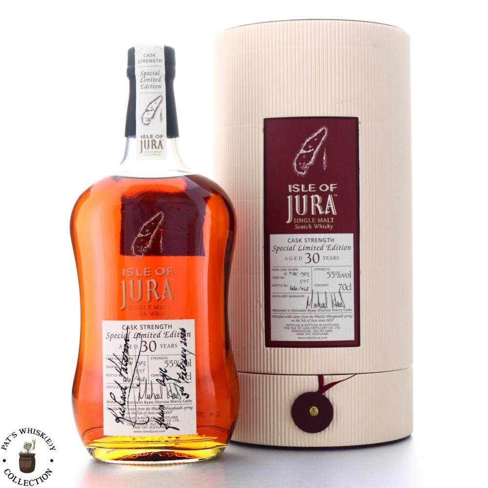 Jura 1973 Single Sherry Cask 30 Year Old #3155 / Signed by Richard Paterson