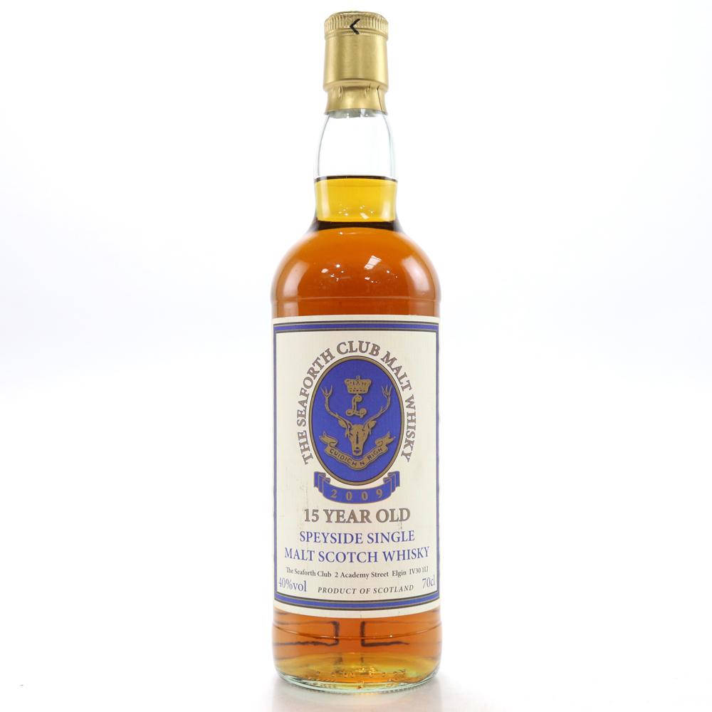 Seaforth Club 15 Year Old Speyside Single Malt