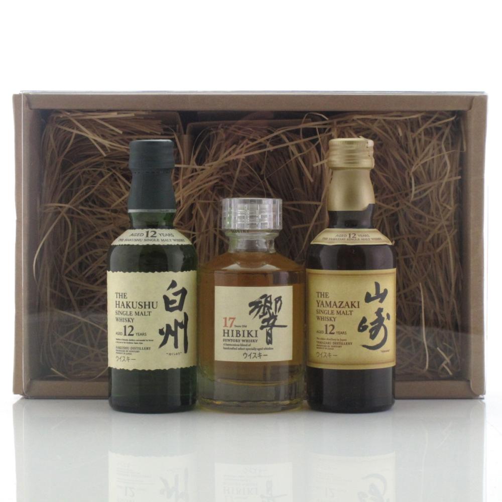 Japanese Miniature Selection 3 x 5cl / Includes Hibiki 17 Year Old