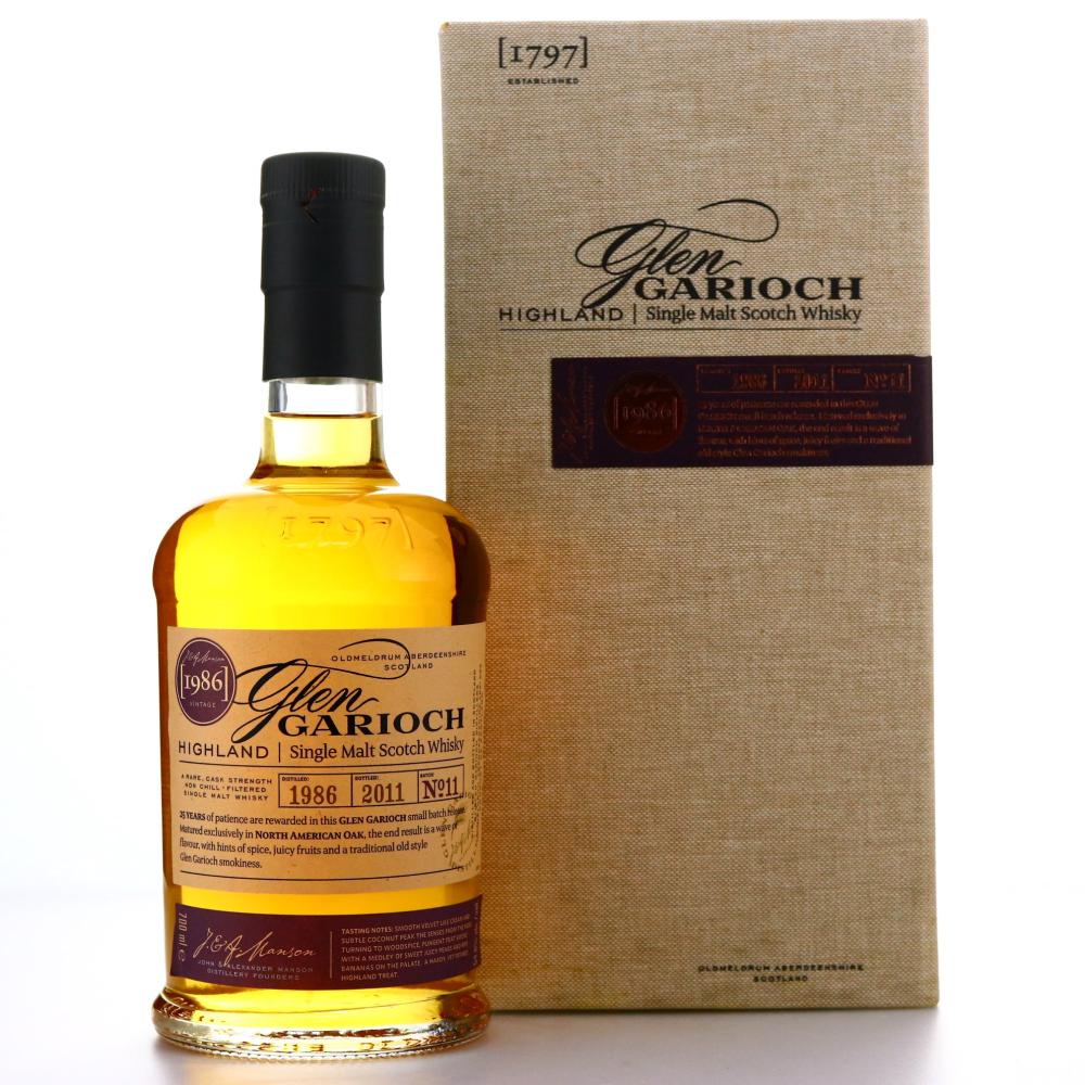Glen Garioch 1986 Cask Strength 25 Year Old / Batch #11