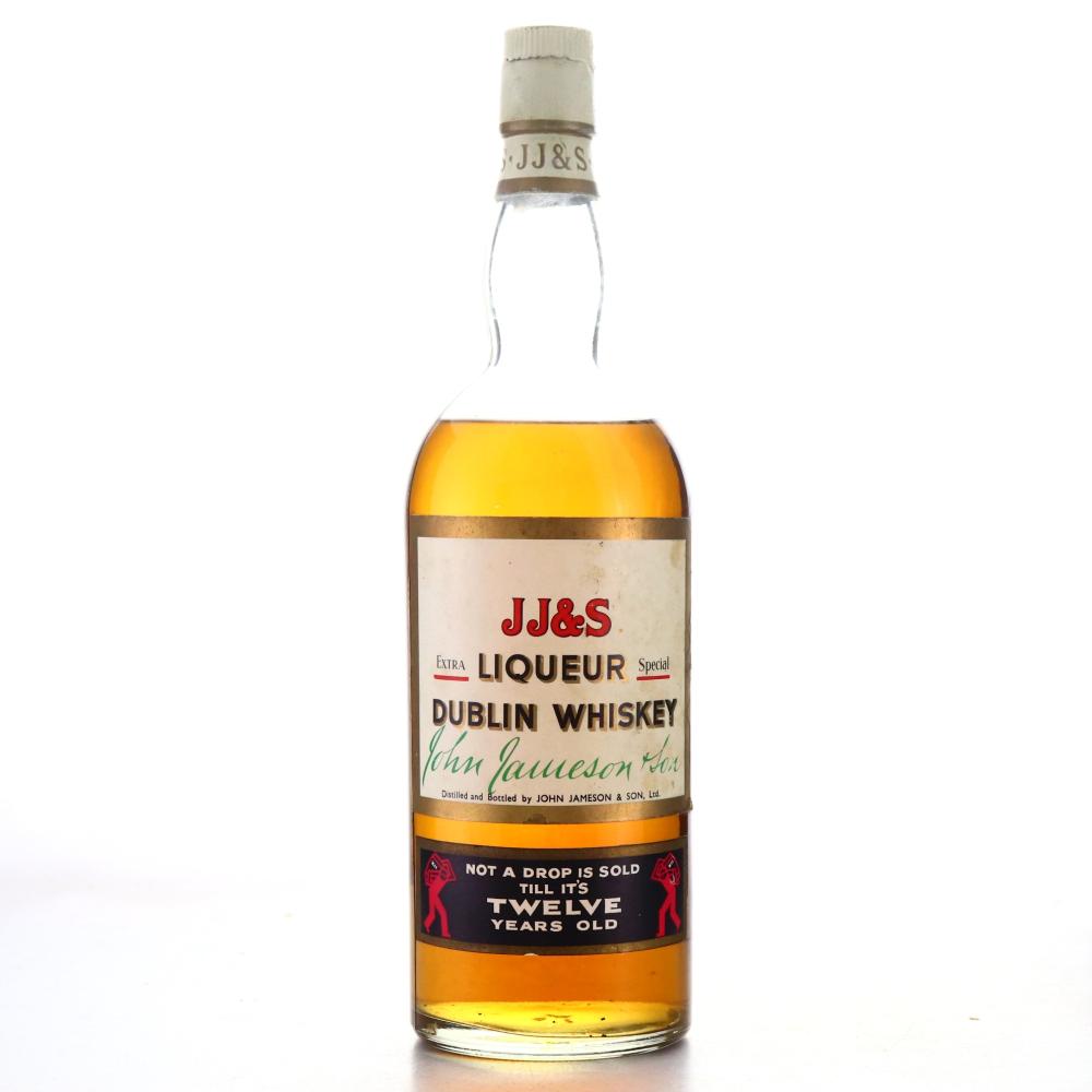 John Jameson and Son 12 Year Old Liqueur Dublin Whiskey 1968