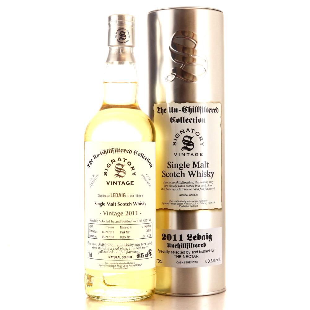 Ledaig 2011 Signatory Vintage 7 Year Old / The Nectar