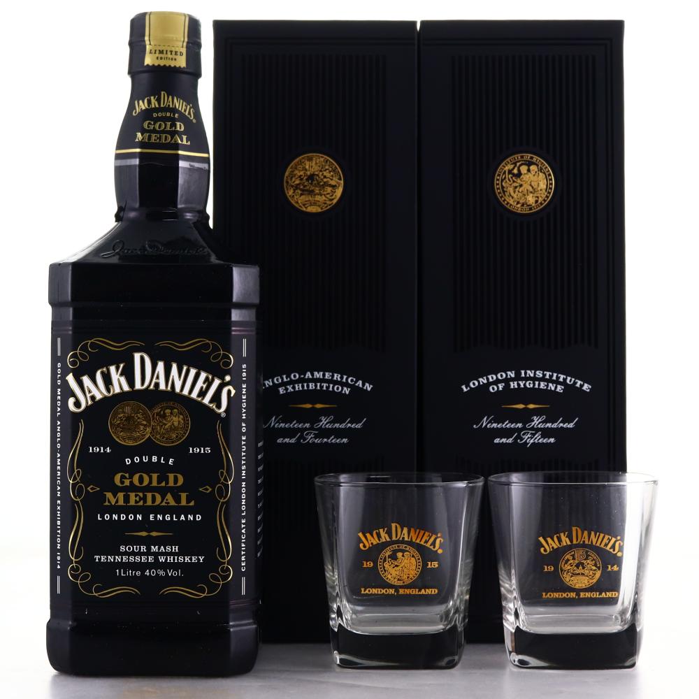 Jack Daniel's 1914-1915 Double Gold Medal / Anglo-American Exposition / London Institute of Hygiene 1 Litre