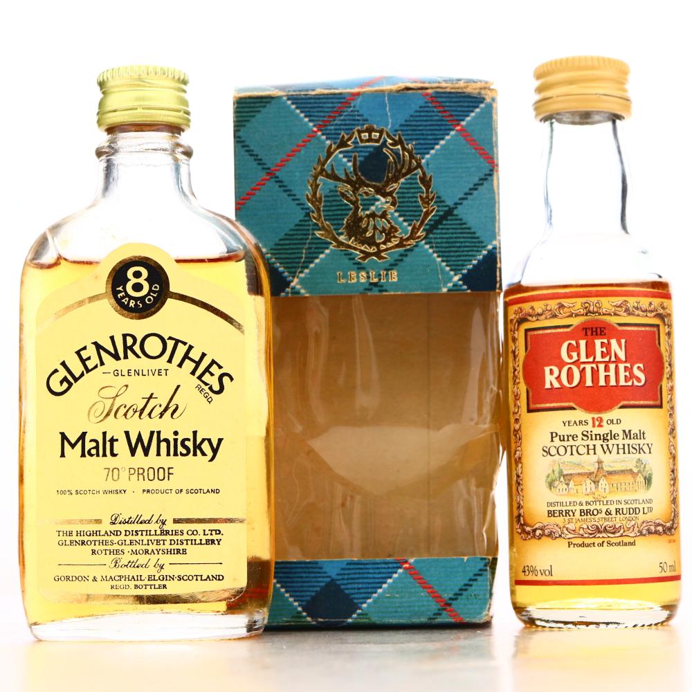Glenrothes Miniatures x 2 1970s-80s