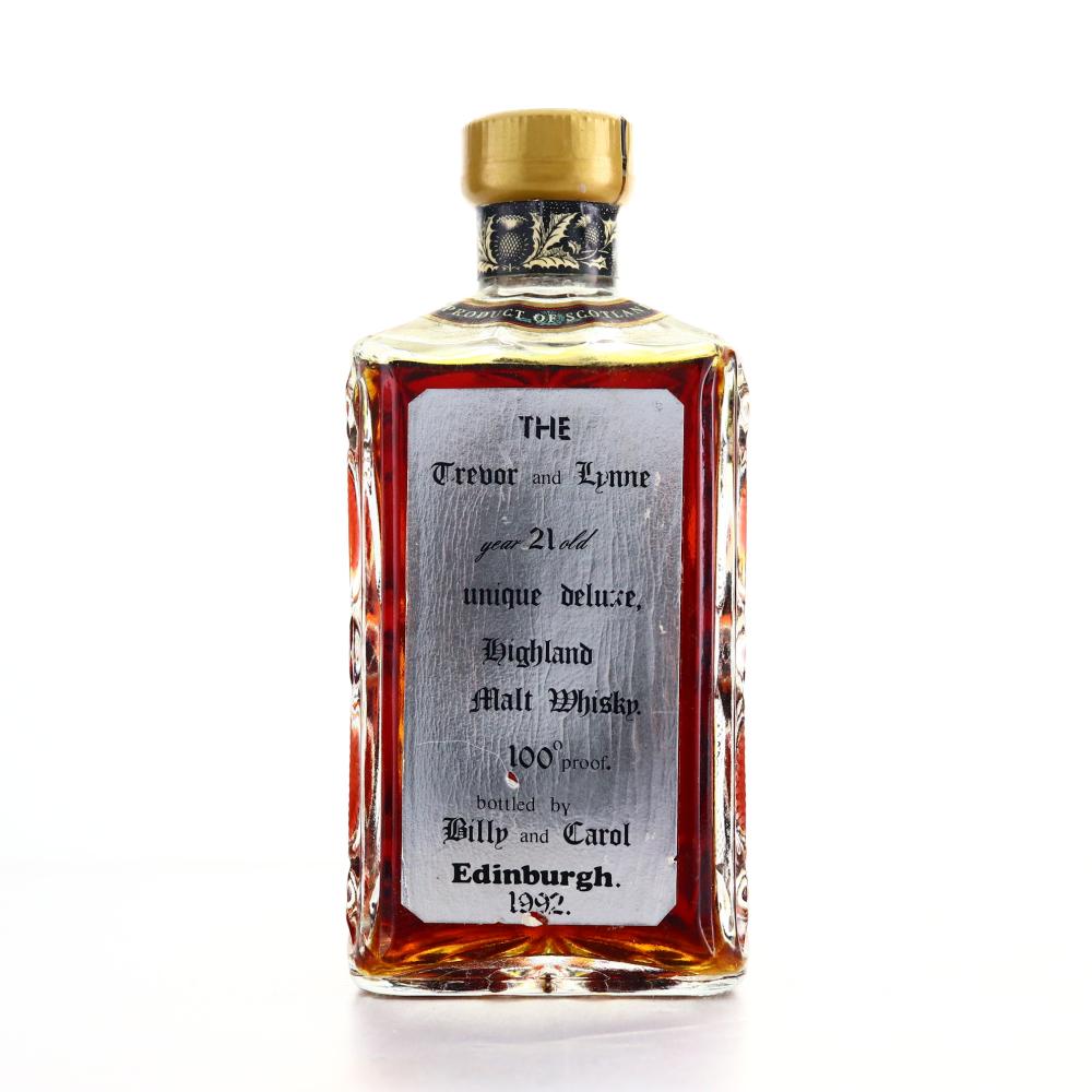 Trevor & Lynne 21 Highland Single Malt Decanter