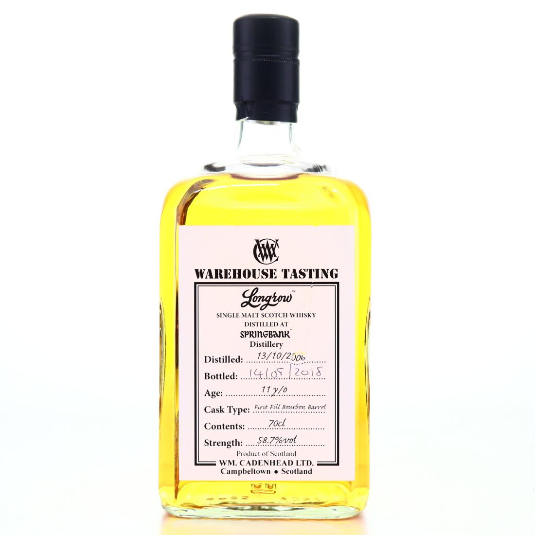 Longrow 2006 Cadenhead's 11 Year Old / Warehouse Tasting
