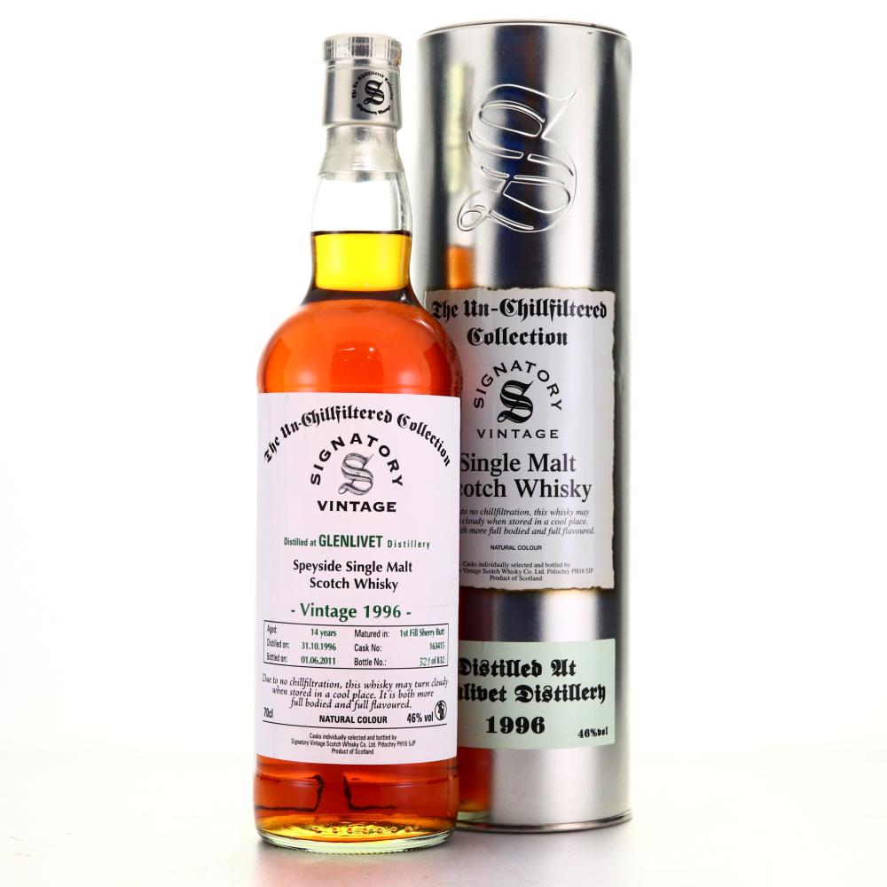 Glenlivet 1996 Signatory Vintage 14 Year Old