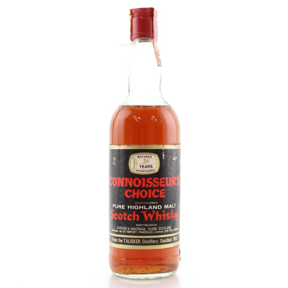 Talisker 1953 Gordon and MacPhail 24 Year Old / Co. Pinerolo Import
