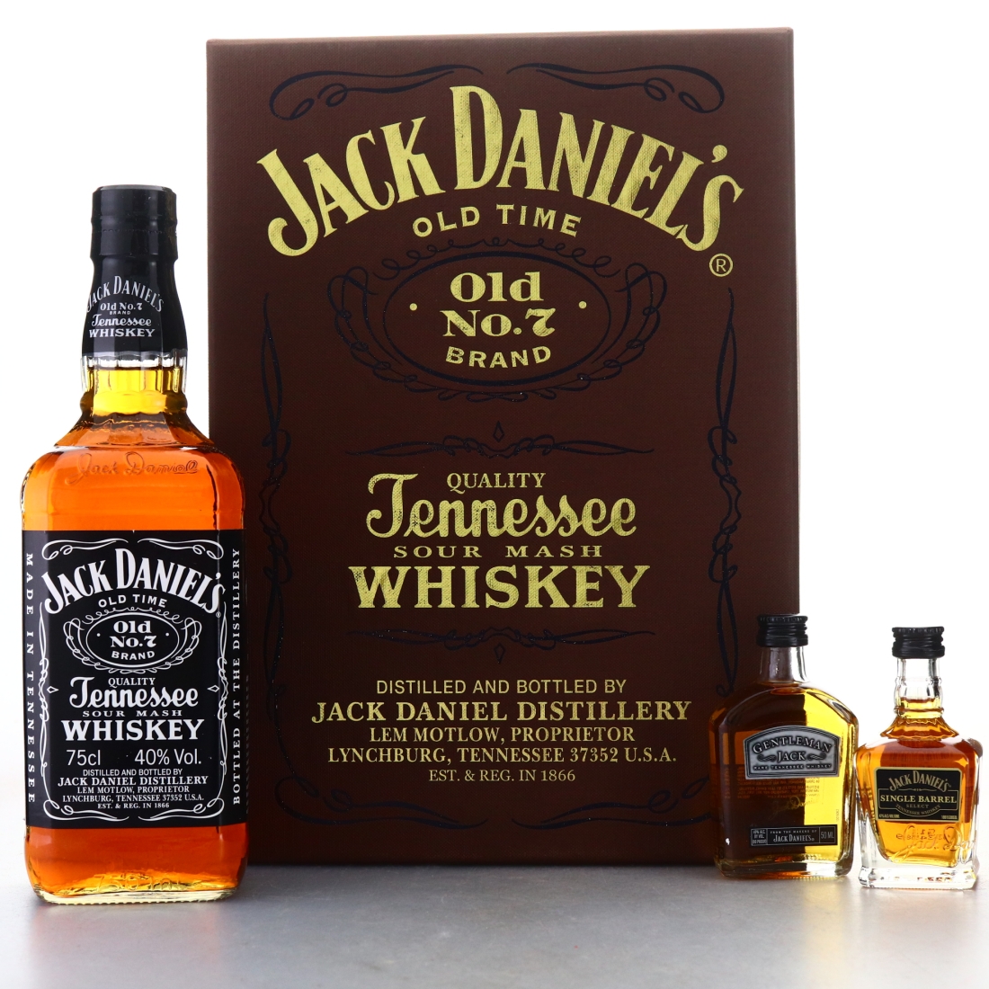 Jack Daniel's Old No.7 80 Proof Gift Pack / Japanese Import