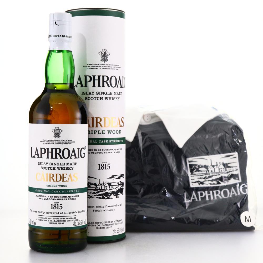 Laphroaig Cairdeas Triple Wood / Feis Ile 2019 - with Rugby Shirt