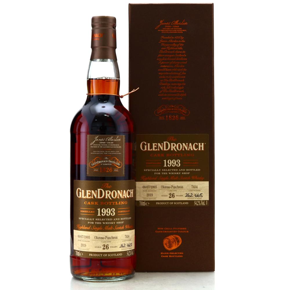 Glendronach 1993 Single Oloroso Cask 26 Year Old #7434 / The Whisky Shop