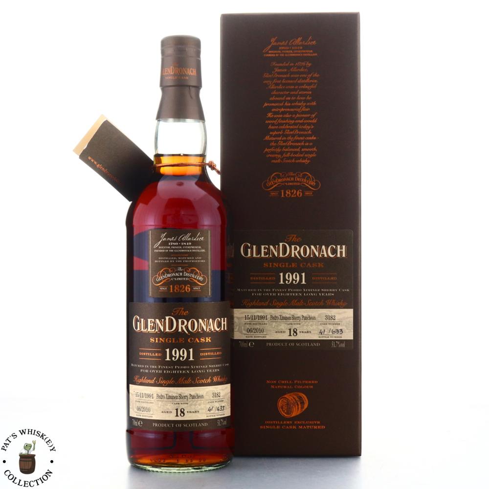 Glendronach 1991 Single PX Cask 18 Year Old #3182 / Batch 2