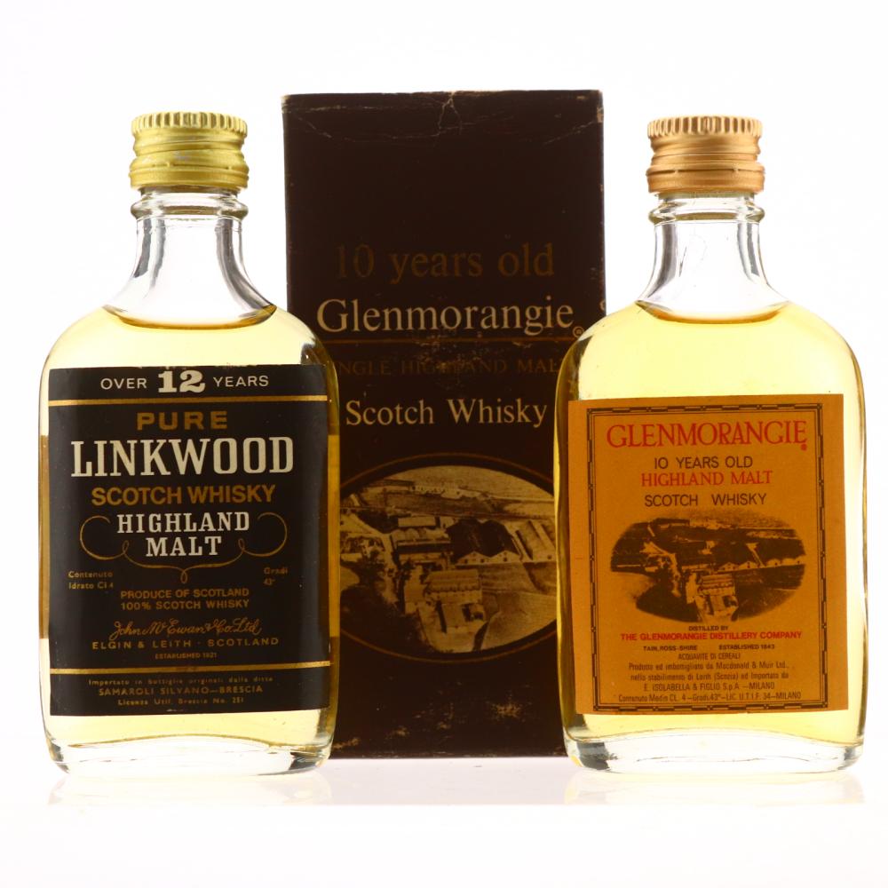 Linkwood & Glenmorangie Miniature / Samaroli & Isolabella Import