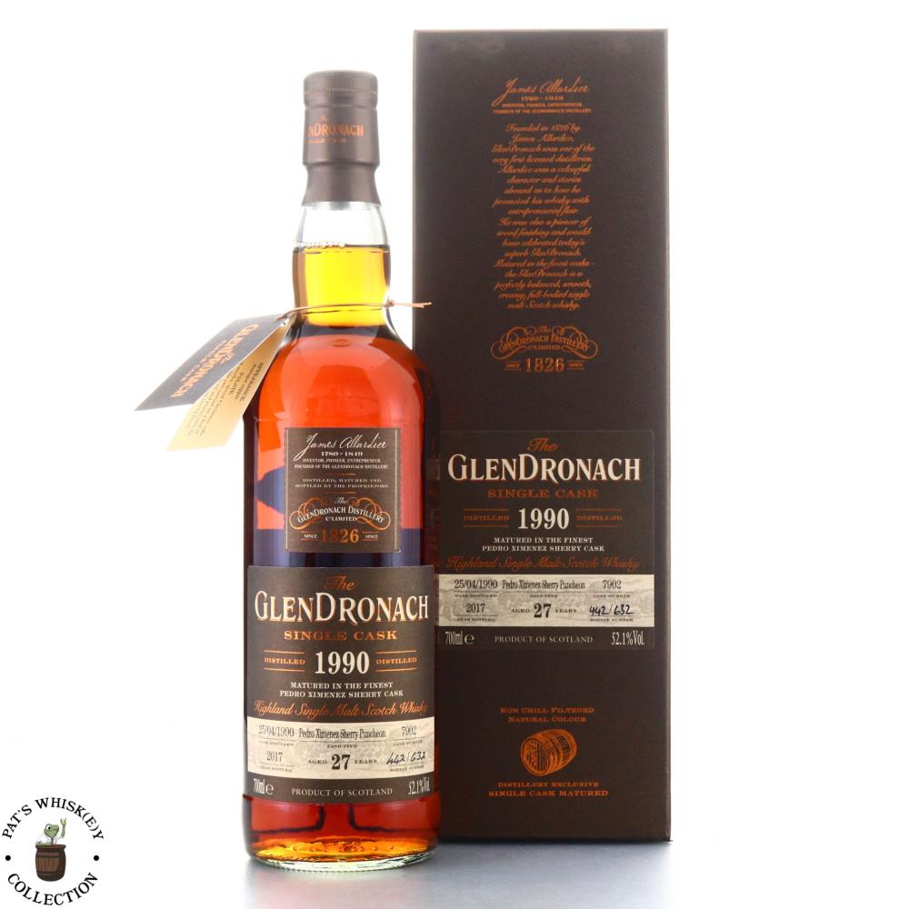 Glendronach 1990 Single PX Cask 27 Year Old #7902 / Batch 16