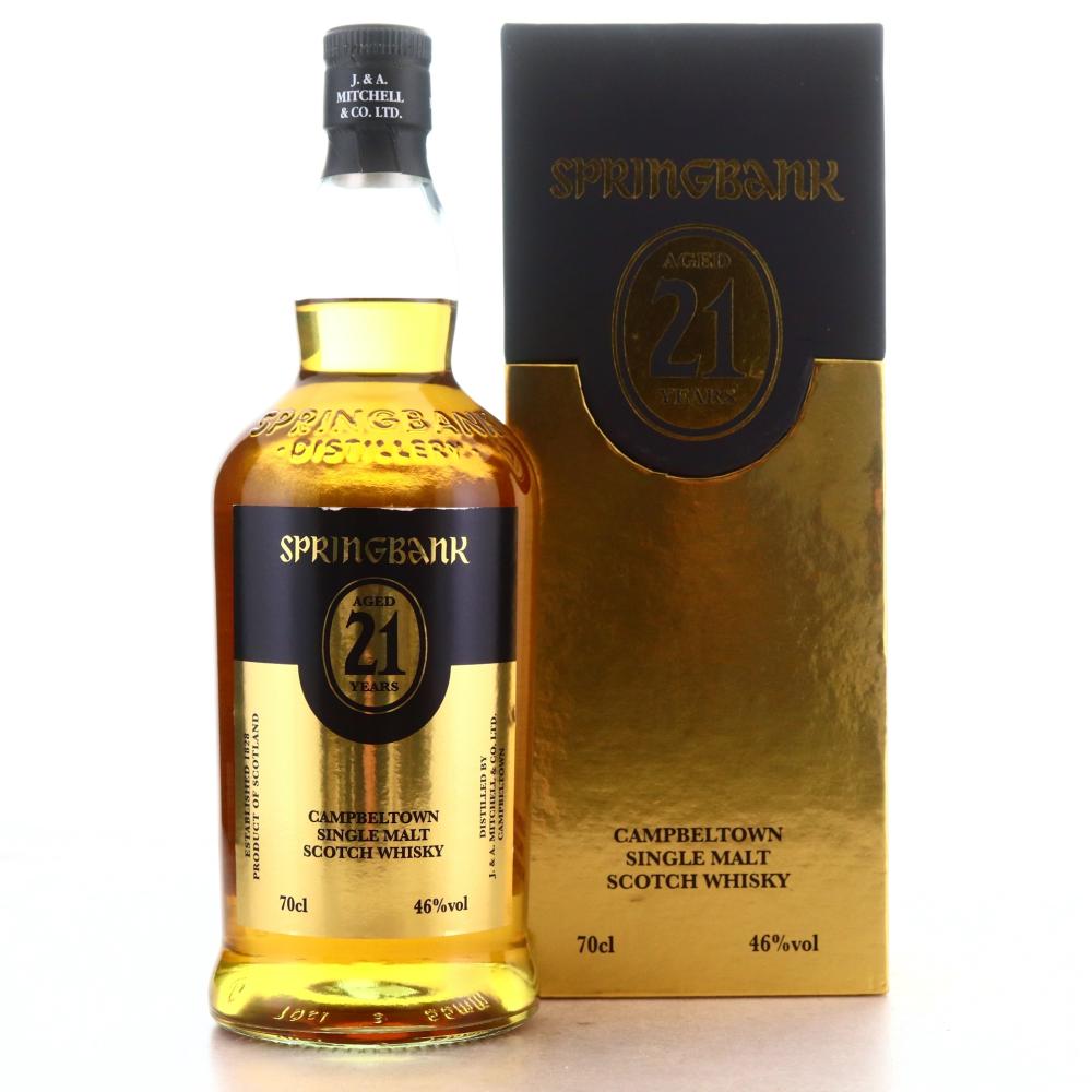 Springbank 21 Year Old / 2018 Release