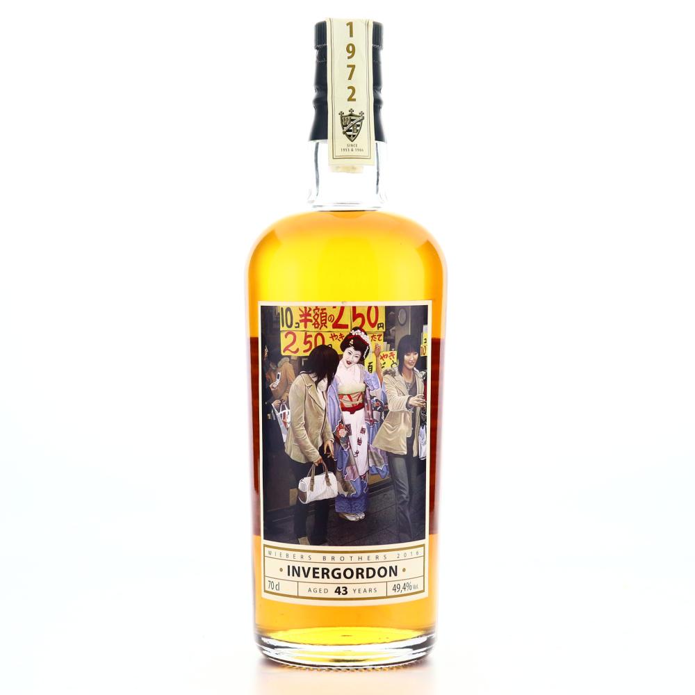 Invergordon 1972 Wiebers Brothers 43 Year Old