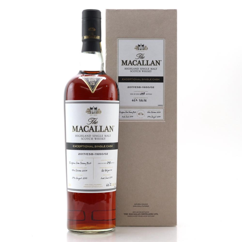Macallan 2004 Exceptional Cask #11650-02 75cl / 2017 Release - US Import