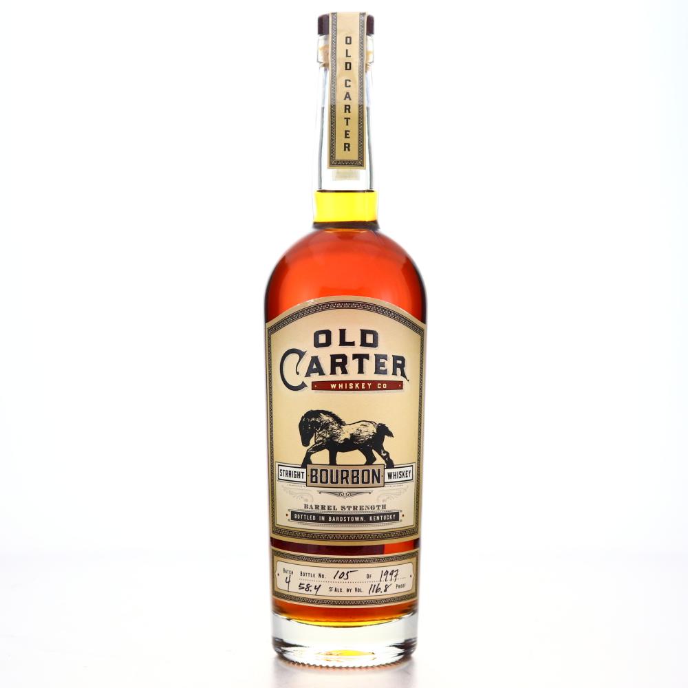 Old Carter Barrel Strength Straight Bourbon Batch #4