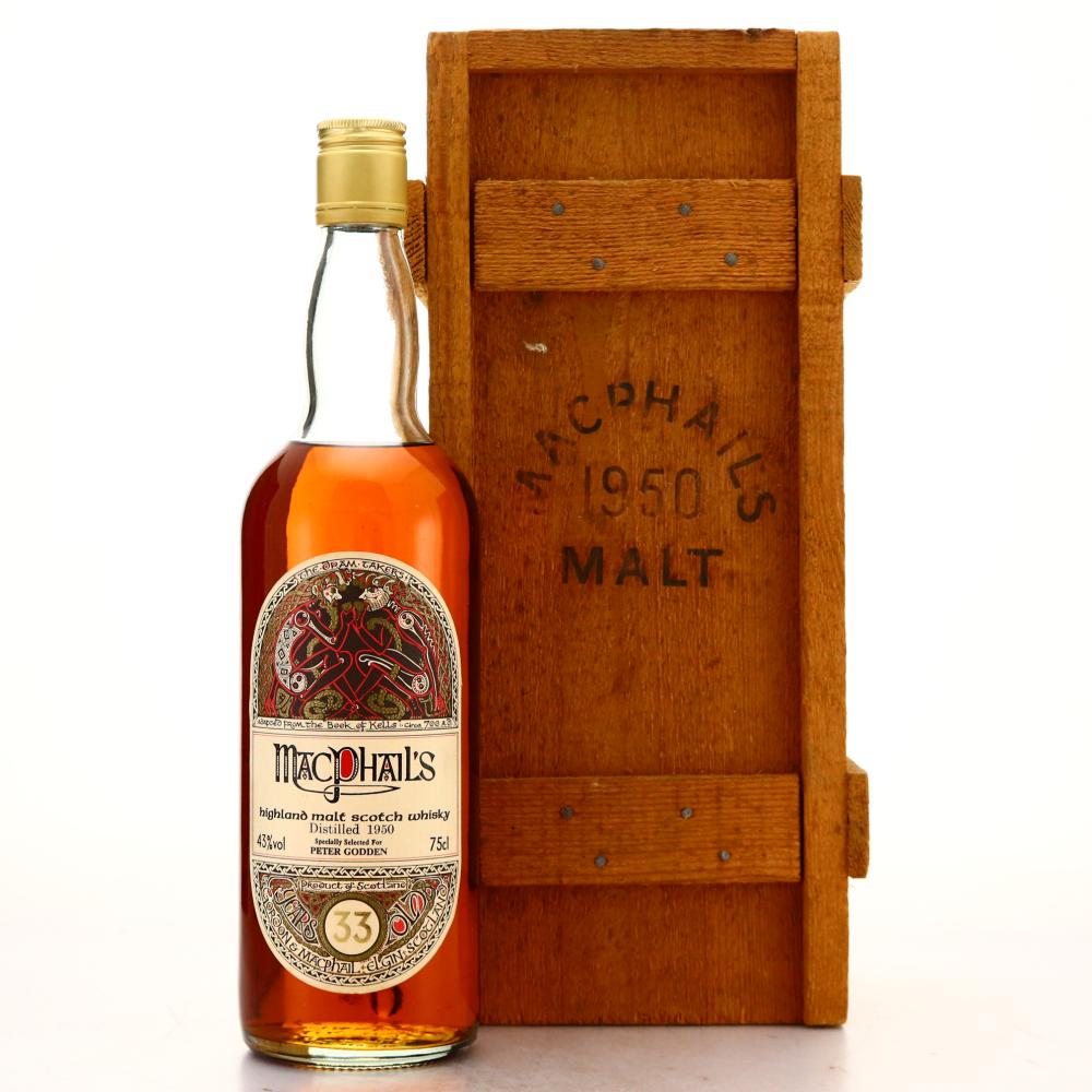 MacPhail's 1950 Gordon and MacPhail 33 Year Old 'Book of Kells' 