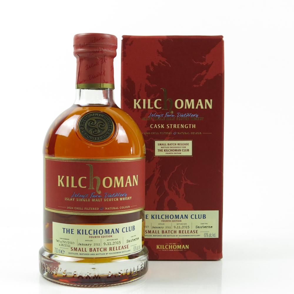 Kilchoman 2011 Sauterne Single Cask / Kichoman Club 4th Edition