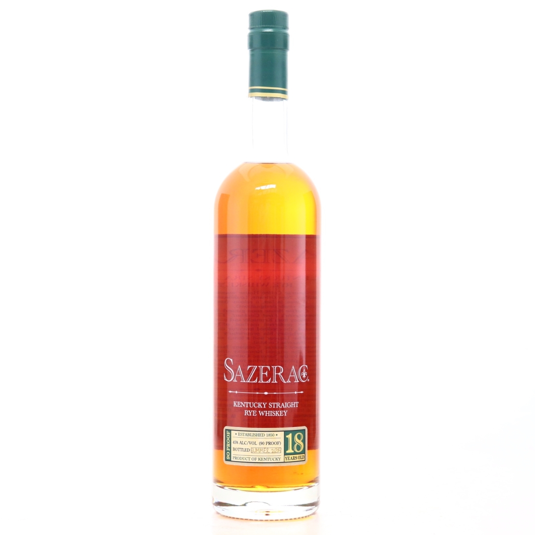 Sazerac 18 Year Old Rye / Summer 2019