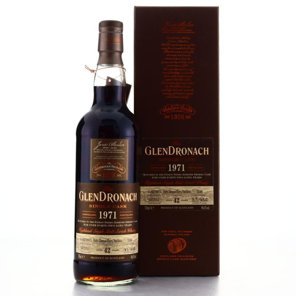 Glendronach 1971 Single PX Cask 42 Year Old #1246