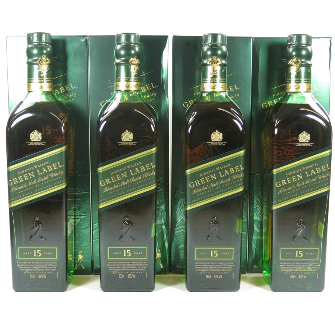 Johnnie Walker Green Label Taiwan Wonders Collection 4x70cl